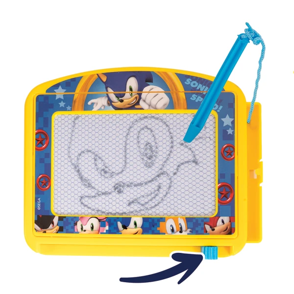 AS MAGIC SCRIBBLER TRAVEL SONIC THE HEDGEHOG FOR AGES 3+