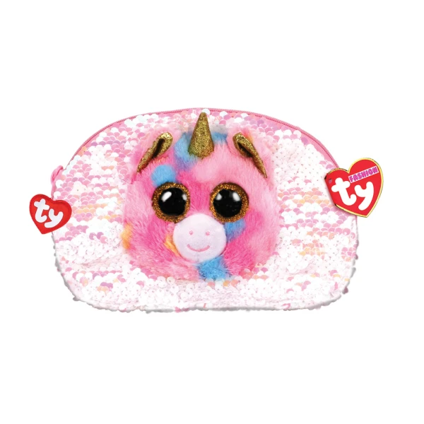 TY BEANIE BOOS ΧΝΟΥΔΩΤΟ SEQUIN ΤΣΑΝΤΑΚΙ ΓΙΑ ΑΞΕΣΟΥΑΡ ΜΟΝΟΚΕΡΟΣ ΡΟΖ FANTASIA