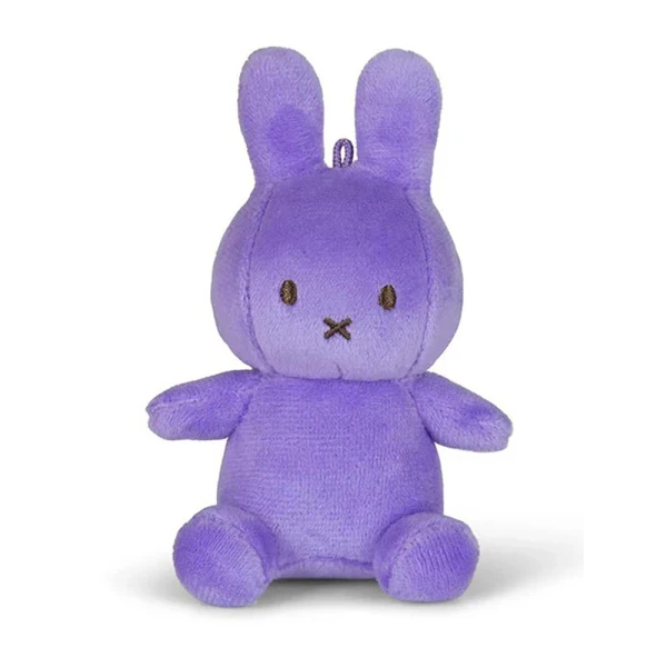 PLUSH BUNNY LUCKY MIFFY 10 cm BRIGHT LILAC IN GIFTBOX