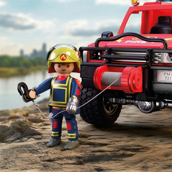 PLAYMOBIL CITY ACTION ΦΟΡΤΗΓΟ ΠΥΡΟΣΒΕΣΤΙΚΗΣ ΠΑΝΤΟΣ ΕΔΑΦΟΥΣ