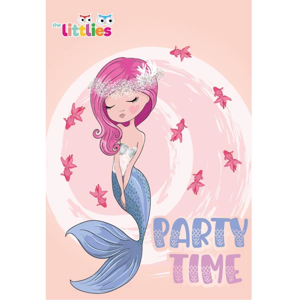 THE LITTLIES PARTY INVITATIONS 6 pcs - 6 DESIGNS