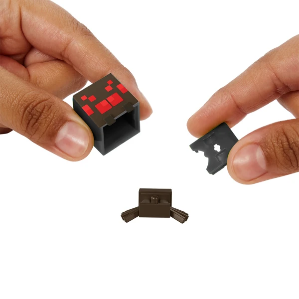 MINECRAFT MOB HEAD MINI FIGURE - BROWN