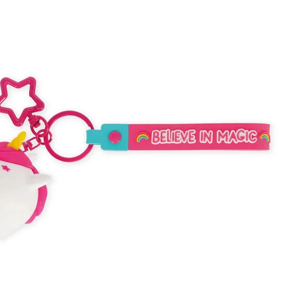 LEGAMI MINI KAWAII COIN PURSE WITH KEY RING - UNICORN