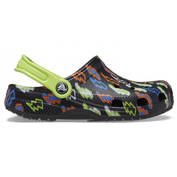 CROCS CLASSIC LIGHTNING BOLT CgT BLACK