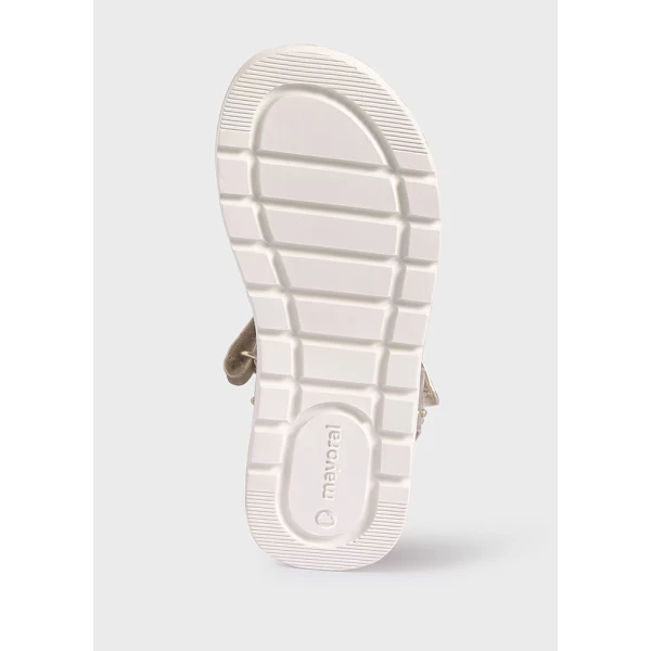 SANDALS STUDDED GOLD
