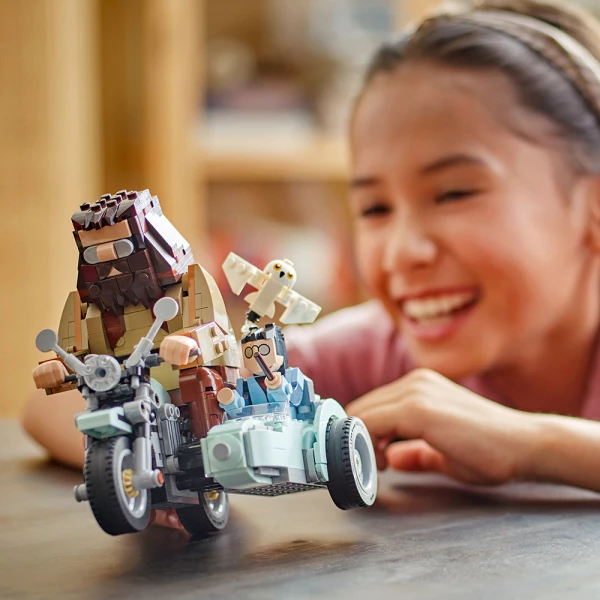LEGO® HARRY POTTER™ ΒΟΛΤΑ ΤΟΥ ΧΑΓΚΡΙΝΤ™ & ΤΟΥ ΧΑΡΙ ΜΕ ΜΟΤΟΣΙΚΛΕΤΑ
