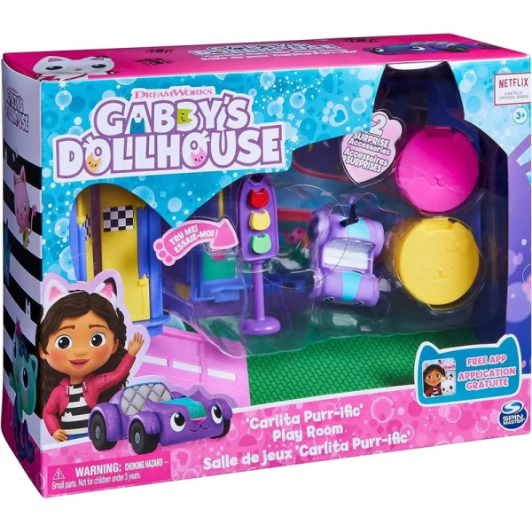 GABBY\'S DOLLHOUSE ΜΙΝΙ ΣΕΤ ΔΩΜΑΤΙΑ ΚΟΥΚΛΟΣΠΙΤΟΥ - ΔΩΜΑΤΙΟ ΤΗΣ ΚΑΡΛΙΤΑ