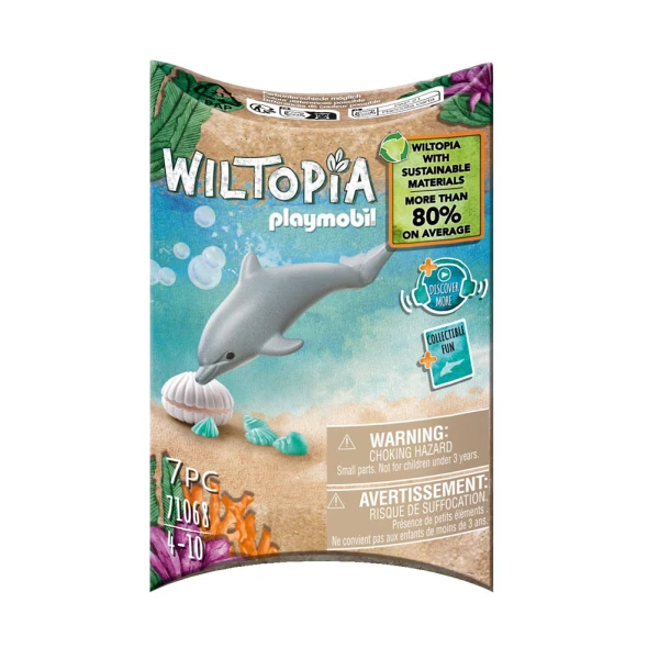 PLAYMOBIL WILTOPIA ΜΩΡΟ ΡΙΝΟΔΕΛΦΙΝΟ