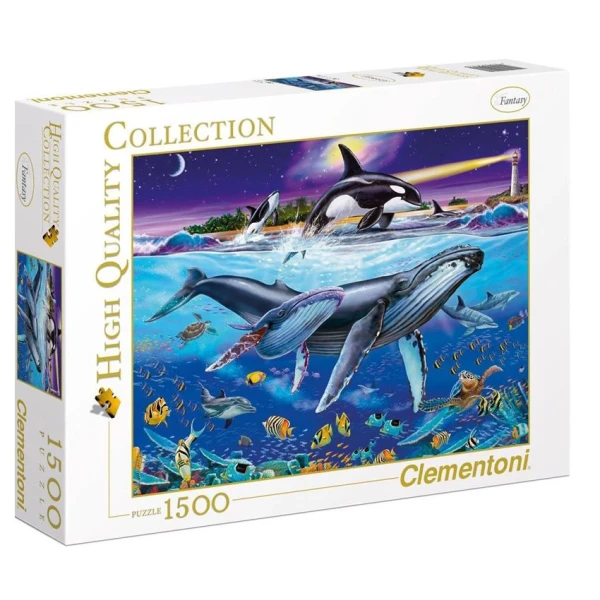 CLEMENTONI ΠΑΖΛ HIGH QUALITY COLLECTION ΦΑΛΑΙΝΕΣ 1500 ΤΜΧ