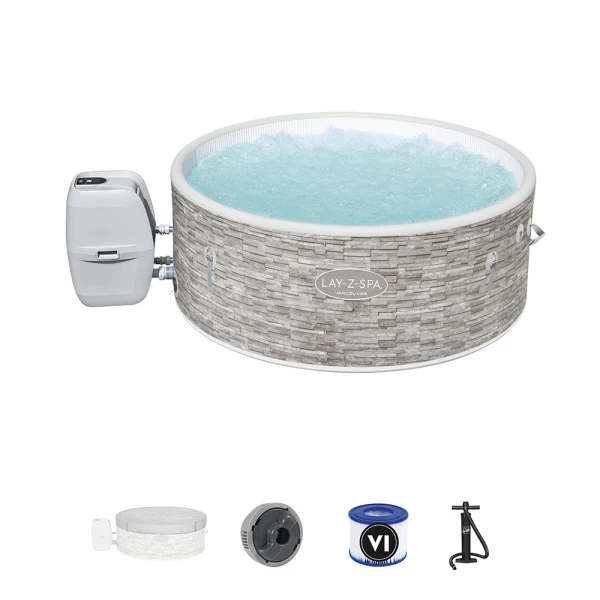 BESTWAY ΣΕΤ ΣΠΑ LAY-Z-SPA 155x60 εκ. VANCOUVER AIRJET PLUS