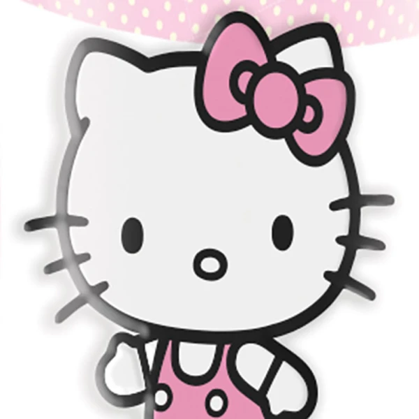 ΑΝΑΓΛΥΦΗ ΚΕΡΑΜΙΚΗ ΚΟΥΠΑ HELLO KITTY - ΡΟΖ