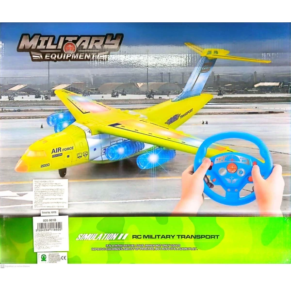 REMOTE CONTROLLED LARGE AIRPLANE WITH CHARGER - 2 COLOURS