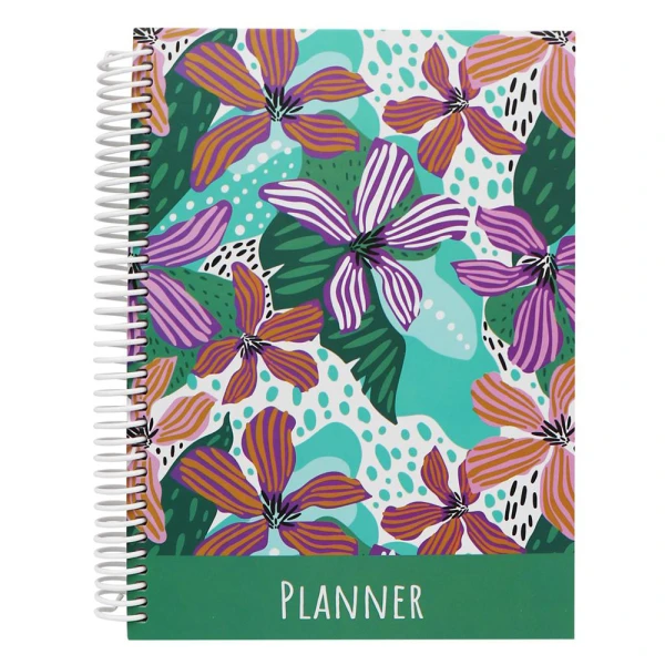 PLANNER NOTEBOOK 17X24 cm 100 SHEETS TESORO - 6 DESIGNS