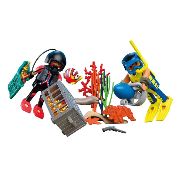 PLAYMOBIL ΥΠΟΒΡΥΧΙΑ ΕΠΙΧΕΙΡΗΣΗ ΑΣΤΥΝΟΜΙΑΣ