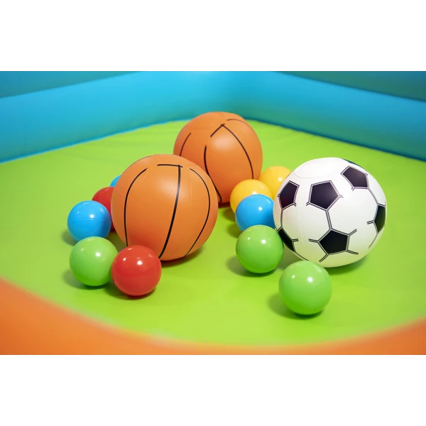 BESTWAY PLAYSET 120X107X84 cm KICK \'N SWISH BALL