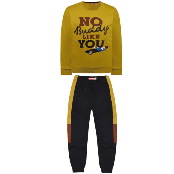 ENERGIERS BEBE BOY JOGGING SUIT BLACK