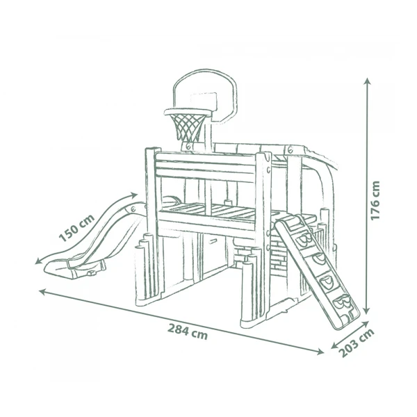SMOBY LIFE PLAYGROUND FUN CENTER