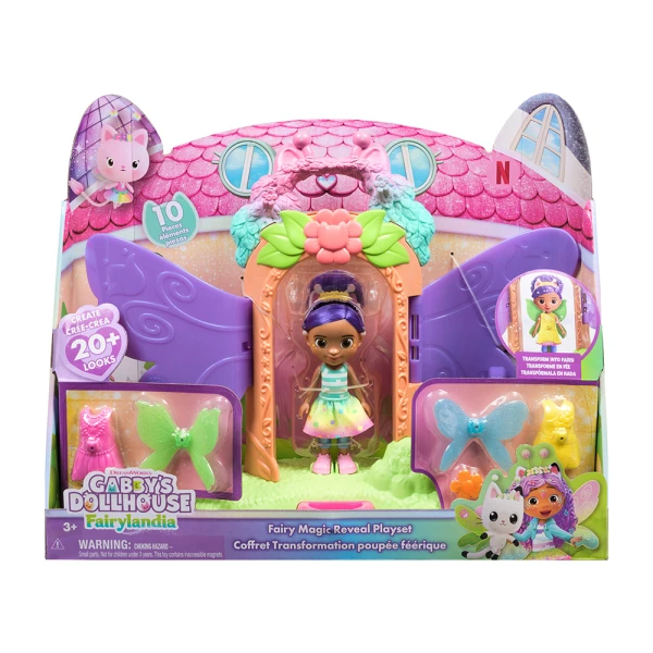 GABBY\'S DOLLHOUSE FAIRYLANDIA - ΣΕΤ ΠΑΙΧΝΙΔΙΟΥ FAIRY MAGIC REVEAL