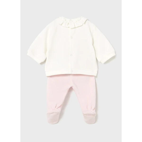 MAYORAL SET TRACKSUIT COORDINATED PINK BEBE