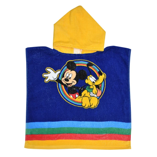 ΠΟΝΤΣΟ ΠΕΤΣΕΤΑ ΘΑΛΑΣΣΗΣ 50X100 cm MICKEY & PLUTO