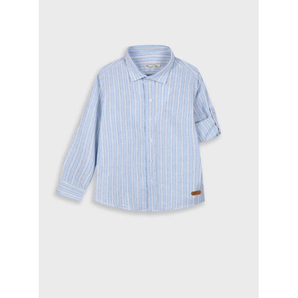ENERGIERS SHIRT STRIPPED PRINT