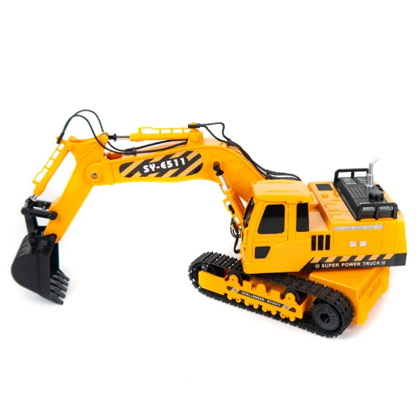 REMOTE CONTROL EXCAVATOR 1:20 WITH 6 FUNCTIONS 2.4GHz
