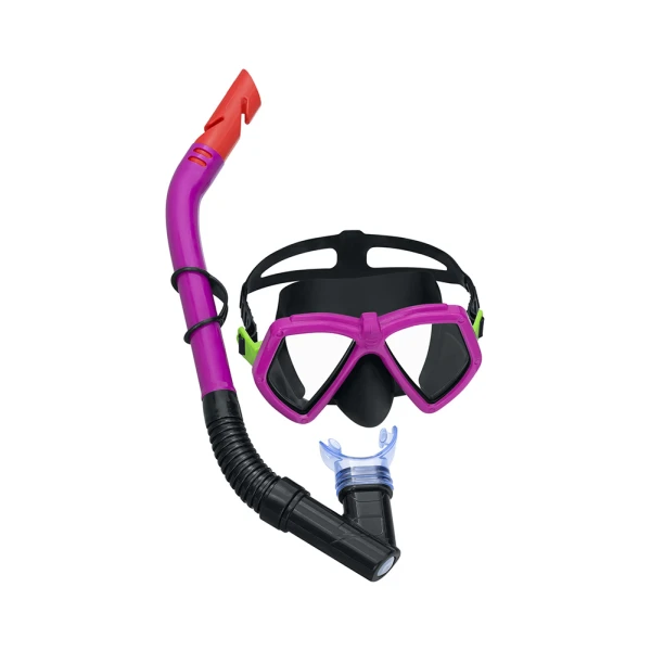 BESTWAY SET MASK & SNORKEL DOMINATOR PINK-BLACK