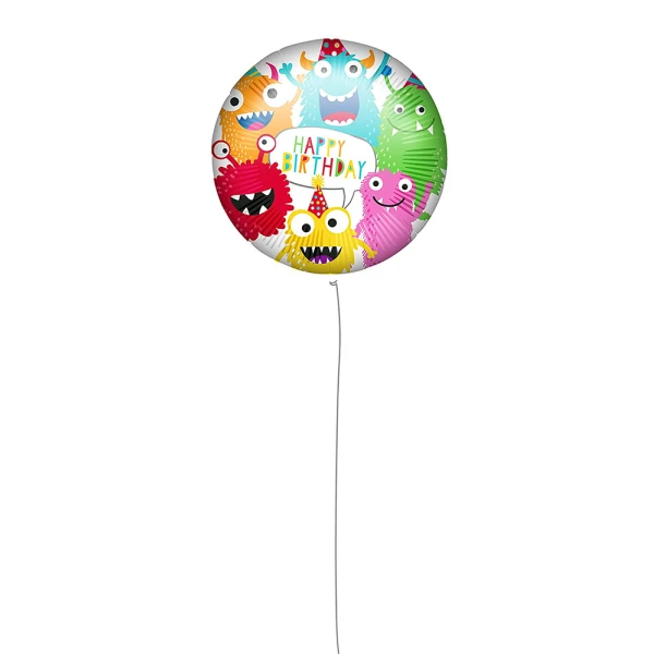 ΜΠΑΛΟΝΙ HAPPY BIRTHDAY MONSTERS FOIL 46 cm