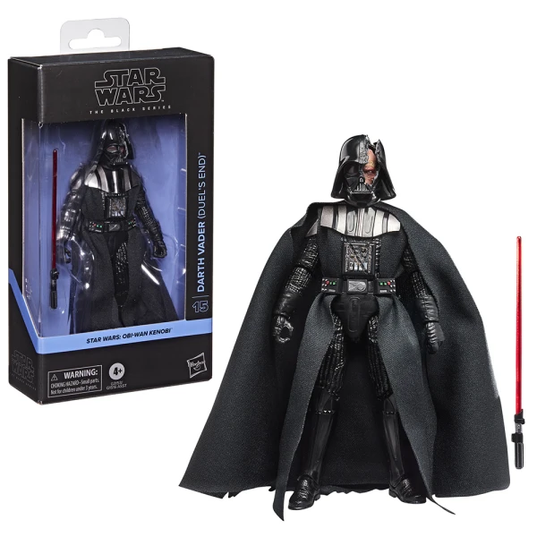 STAR WARS THE BLACK SERIES FIGURE DARTH VADER DUELS END