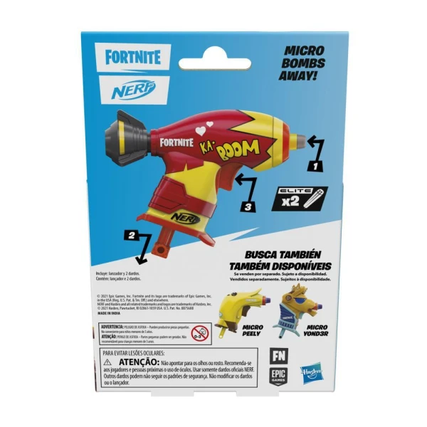 NERF MICROSHOTS FORTNITE BOMBS AWAY