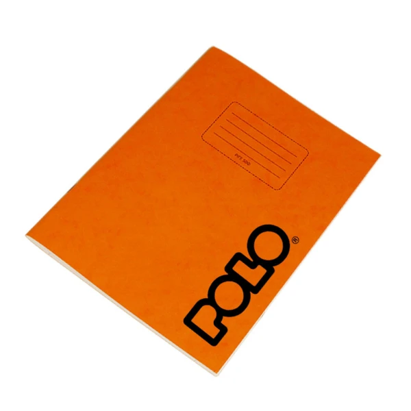 POLO 2025 STAPLED NOTEBOOK A4 50 SHEETS ORANGE