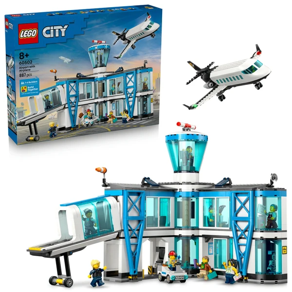 LEGO® CITY ΑΕΡΟΔΡΟΜΙΟ ΜΕ ΑΕΡΟΠΛΑΝΟ
