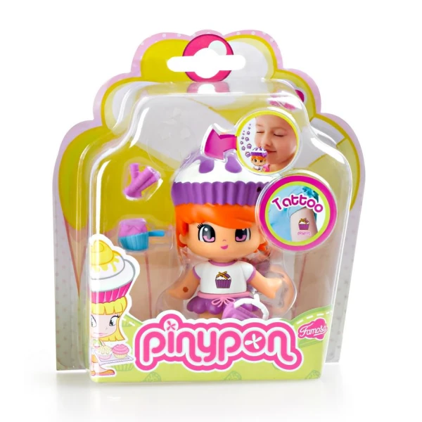 ΦΙΓΟΥΡΕΣ PINY PON CUPCAKE - ΣΕ 6 ΣΧΕΔΙΑ