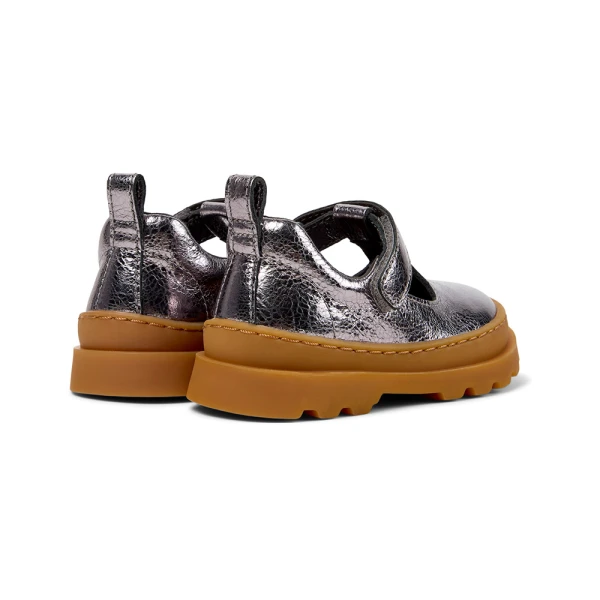 CAMPER KIDS SHOES GIRL BRUTUS CASUAL SILVER