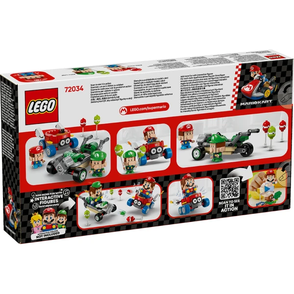 LEGO® SUPER MARIO™: MARIO KART™ – BABY MARIO VS. BABY LUIGI