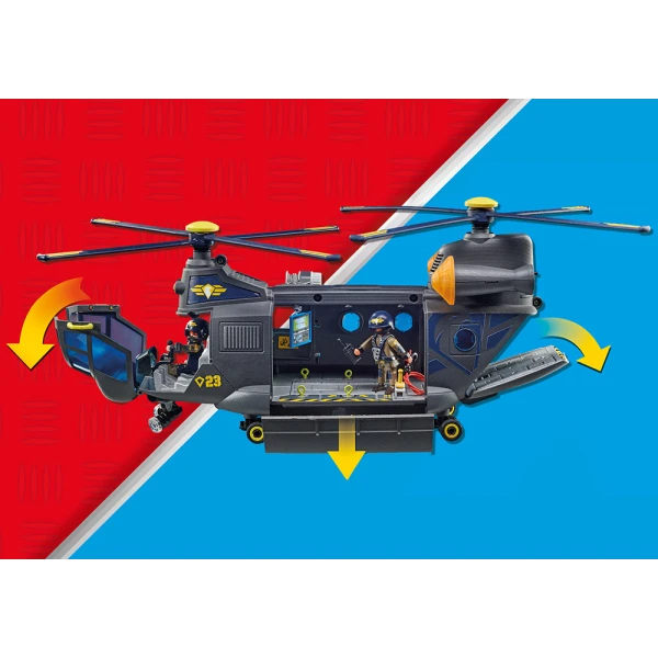 PLAYMOBIL CITY ACTION TACTICAL UNIT - RESCUE AIRCRAFT