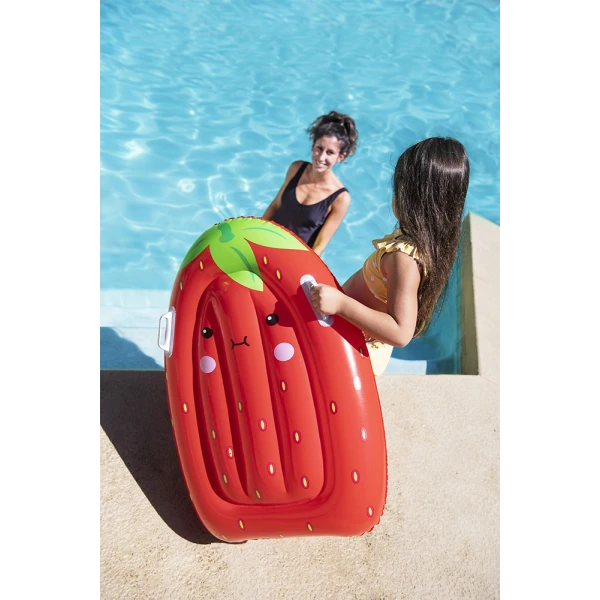 BESTWAY INFLATABLE SURF BUDDY TOOL RIDER 84X56 cm RED