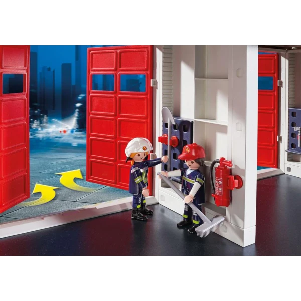 PLAYMOBIL CITY ACTION LARGE FIRE STATION