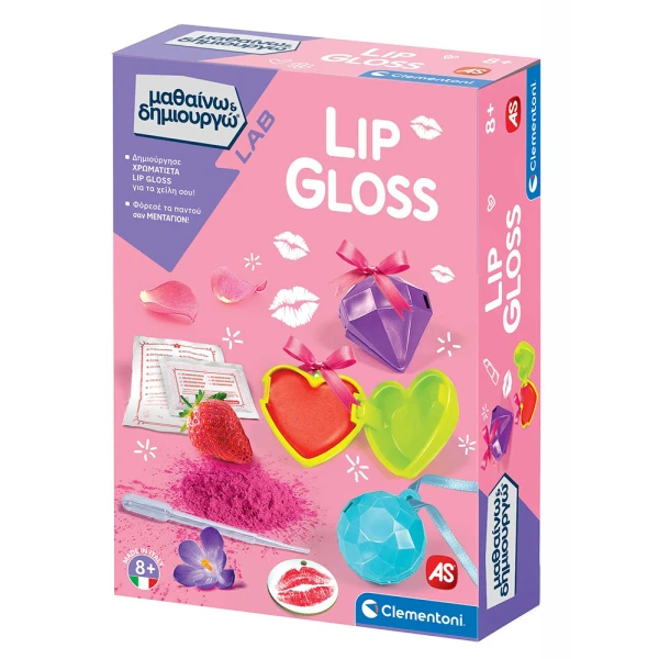 SCIENCE AND PLAY LAB EDUCATIONAL GAME FABULOUS LIP GLOSSES FOR AGES 8+