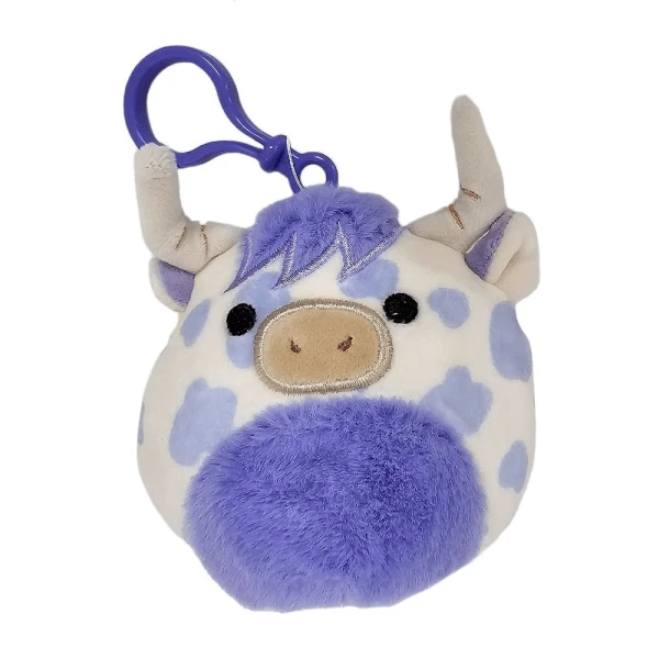 SQUISHMALLOWS PLUSH KEYCHAIN 9 cm W11 - CONWAY THE HIGHLAND COW 