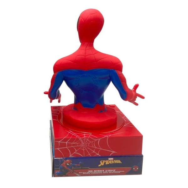 ΦΩΤΙΣΤΙΚΟ 3D ΜΕ ΞΥΠΝΗΤΗΡΙ ΚΑΙ ΗΜΕΡΟΜΗΝΙΑ SPIDERMAN 