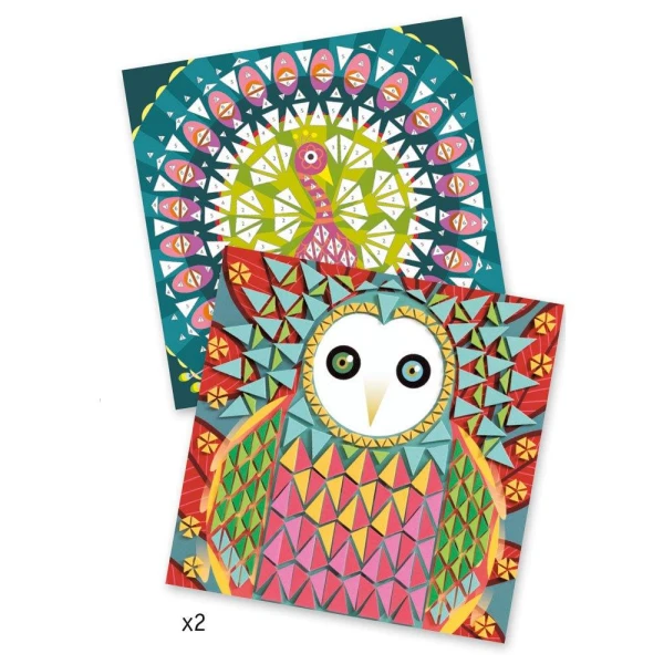 DJECO MOSAIC CONSTRUCTION PEACOCK 