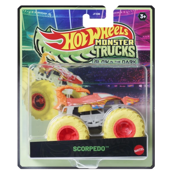 HOT WHEELS MONSTER TRUCKS ΟΧΗΜΑΤΑ GLOW IN THE DARK