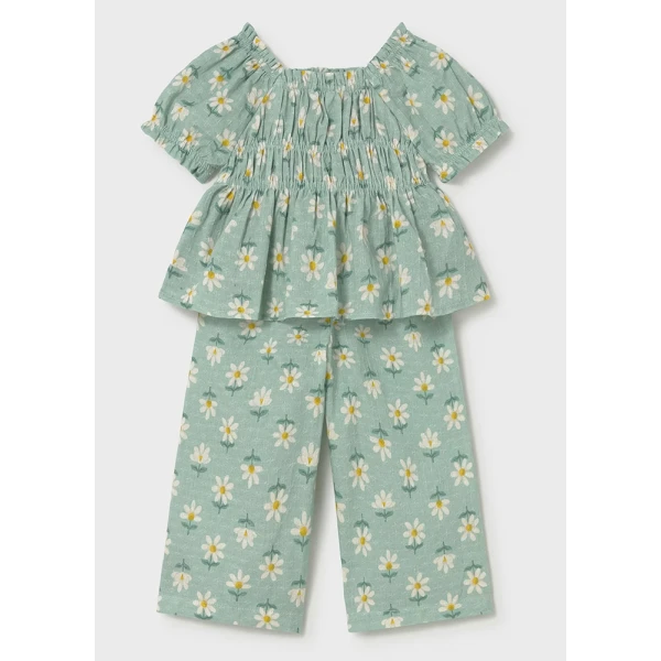 MAYORAL SET PANTS LONG BRIGHT GREEN 