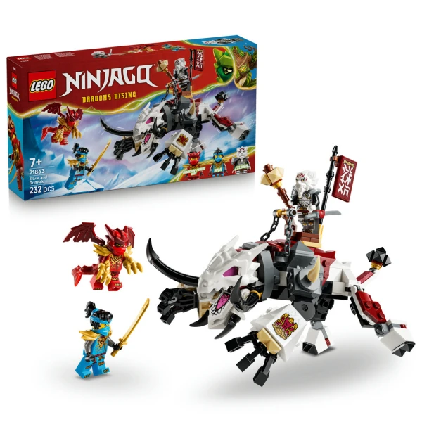LEGO® NINJAGO® ΖΙΛΒΑΡ ΚΑΙ Ο ΔΡΑΚΟΣ ΘΗΡΙΟ ΓΚΡΙΜΤΑΚ