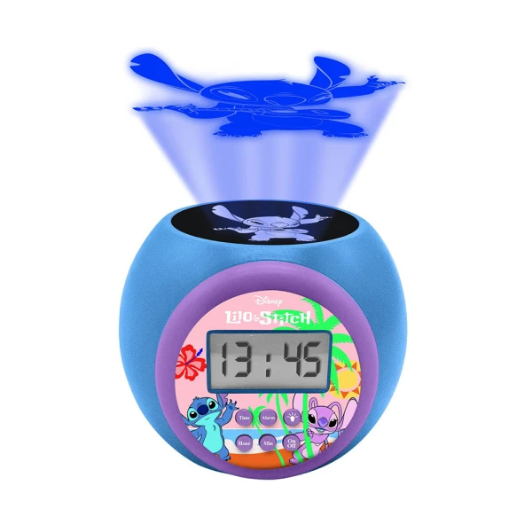 LEXIBOOK STITCH PROJECTOR ALARM CLOCK WITH TIMER