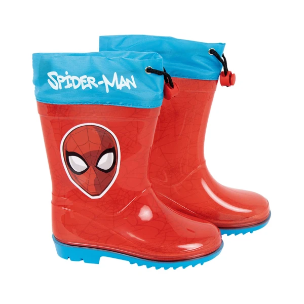 ΠΑΙΔΙΚΕΣ ΜΠΟΤΕΣ ΒΡΟΧΗΣ ΚΟΚΚΙΝΟ SPIDERMAN