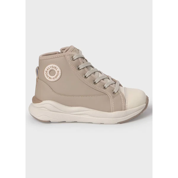 MAYORAL BOOTS THICK SOLE BEIGE