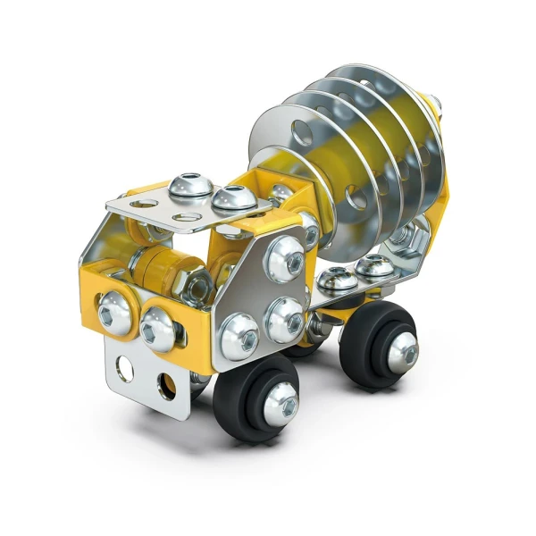 CONSTRUCT IT ΚΑΤΑΣΚΕΥΗ MINI CEMENT TRUCK ΚΙΤΡΙΝΟ 98 τεμ.