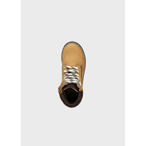 MAYORAL MOUNTAIN BOOTS LEATHER MUSTARD
